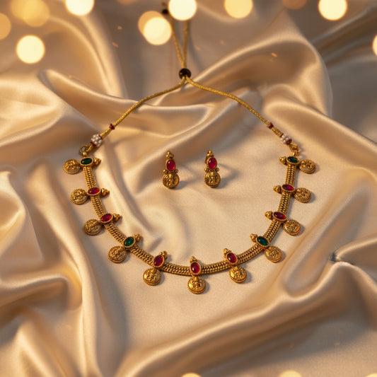 Arana Necklace and Earrings Set