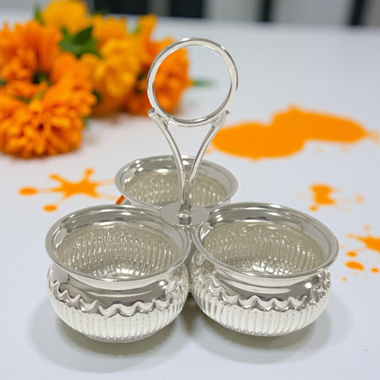 Reena 925 Silver 3 Cup Panchwala