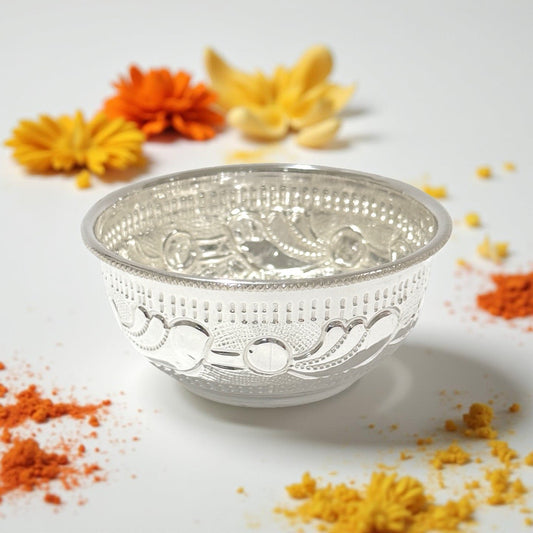 Shreya 925 Silver Nakash Bowl