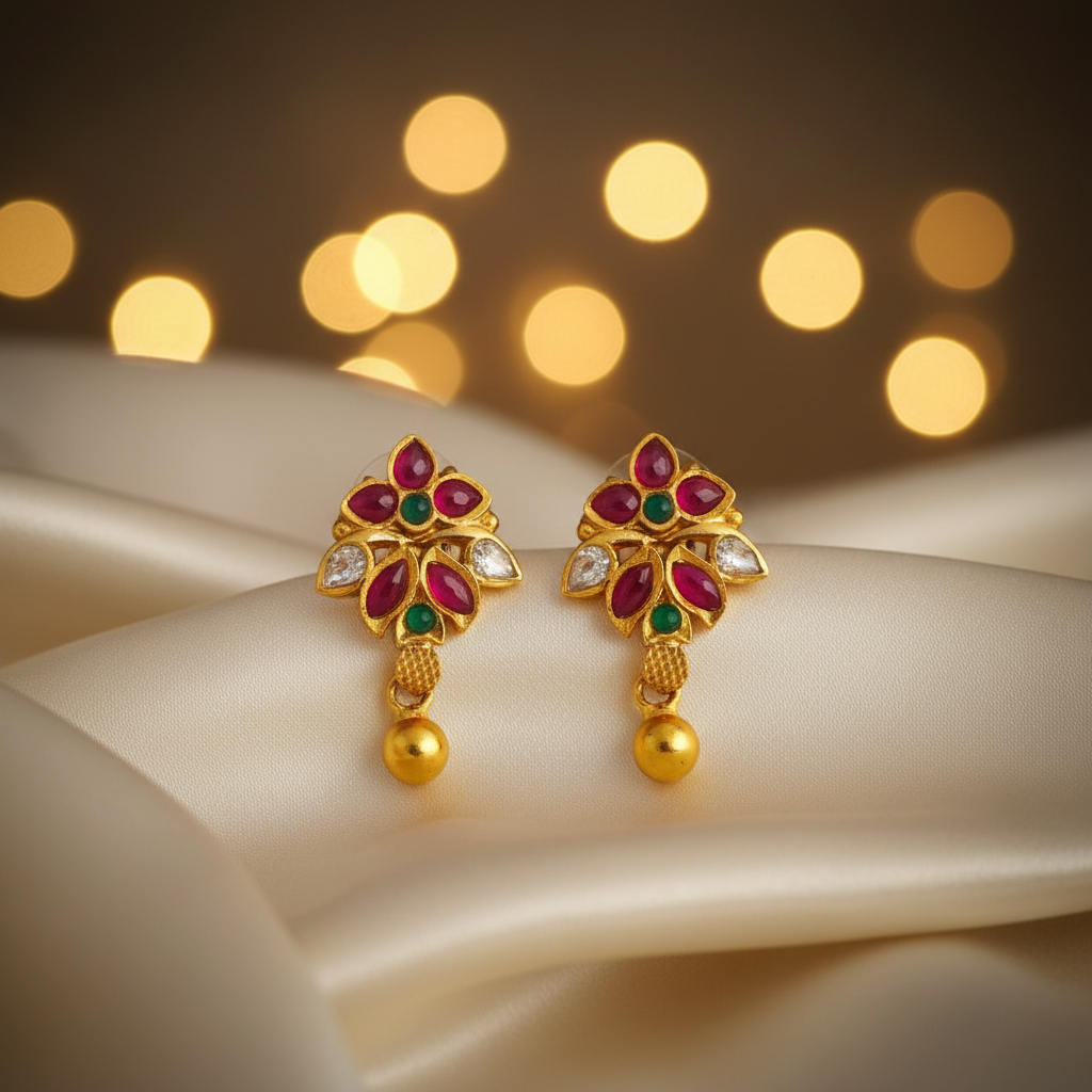 925 Silver Khushi Earrings