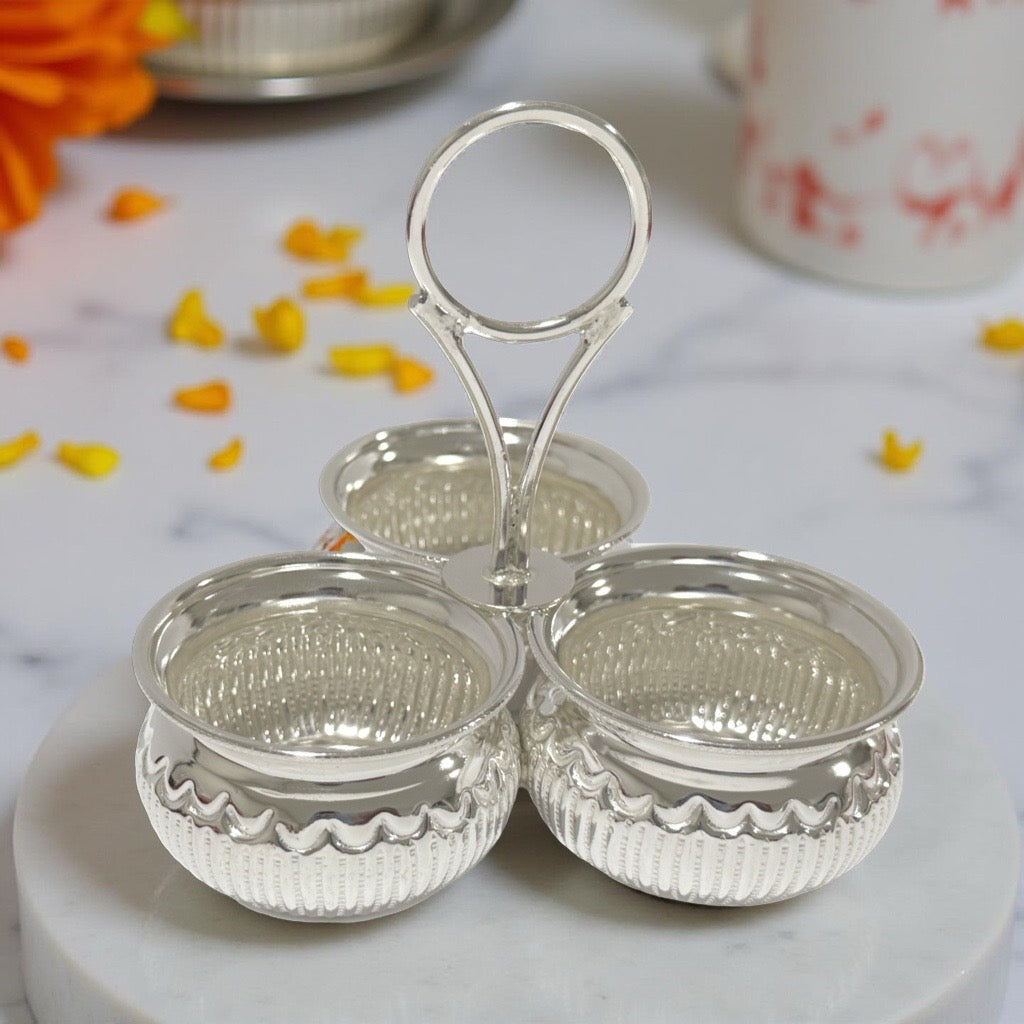 Reena 925 Silver 3 Cup Panchwala