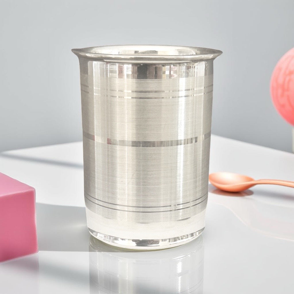 Plain Silver Tumbler