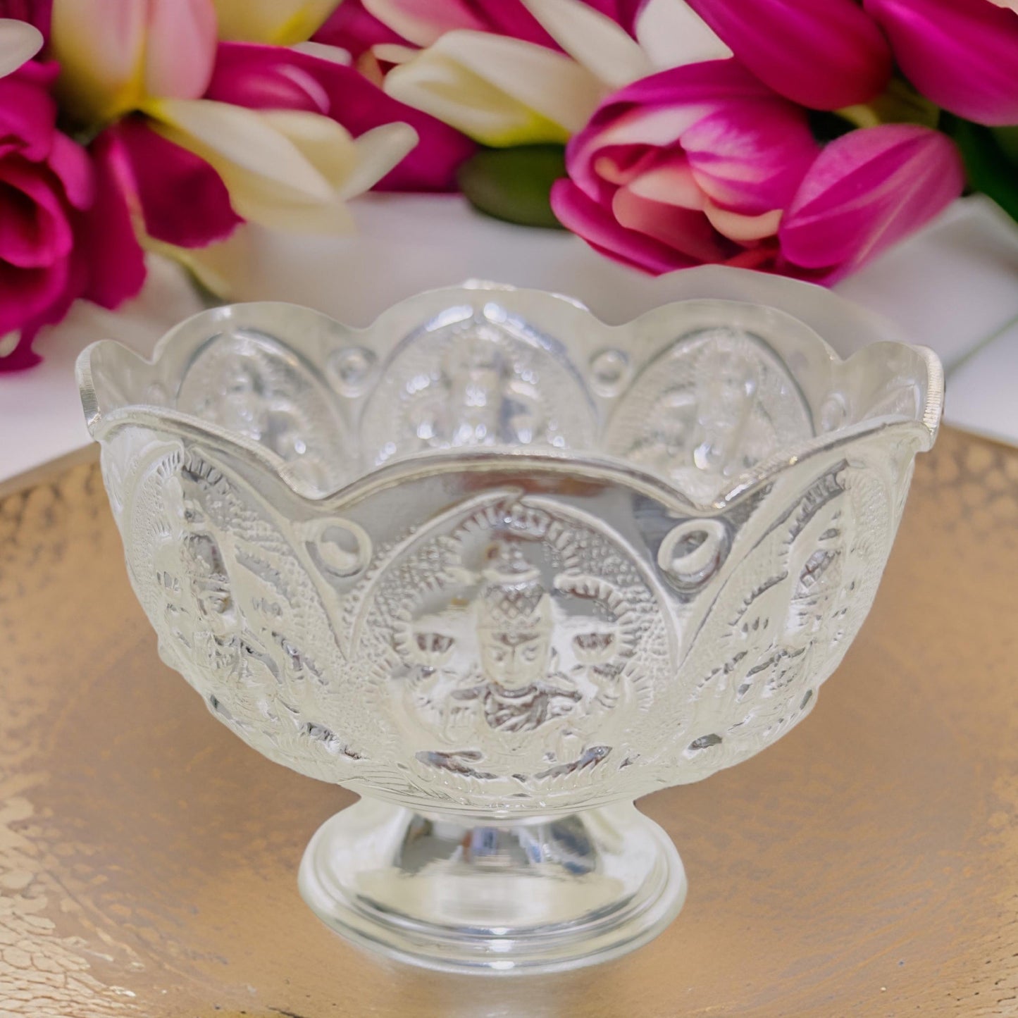 925 Silver Astalakshmi Chandan Cup