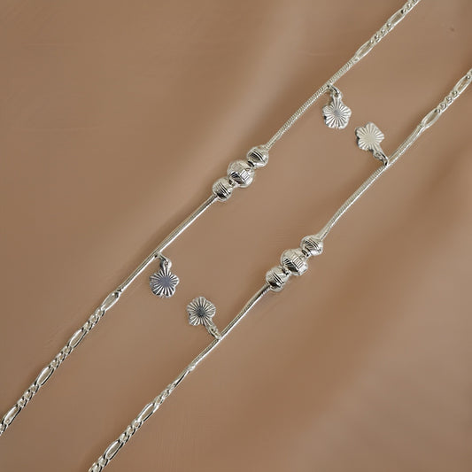 925 Silver Amaya Anklet 10+1 inches