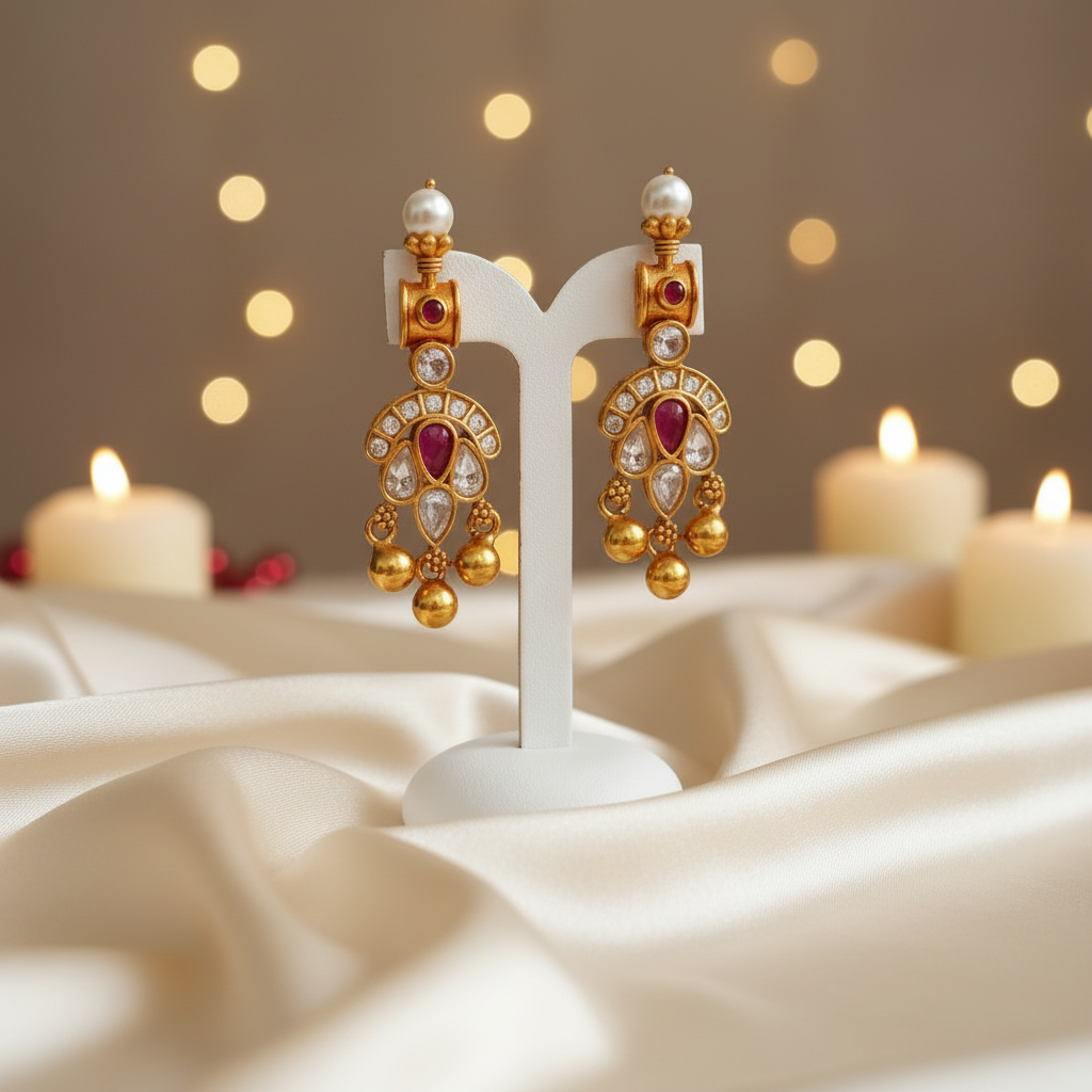 925 Silver Pritha Earrings