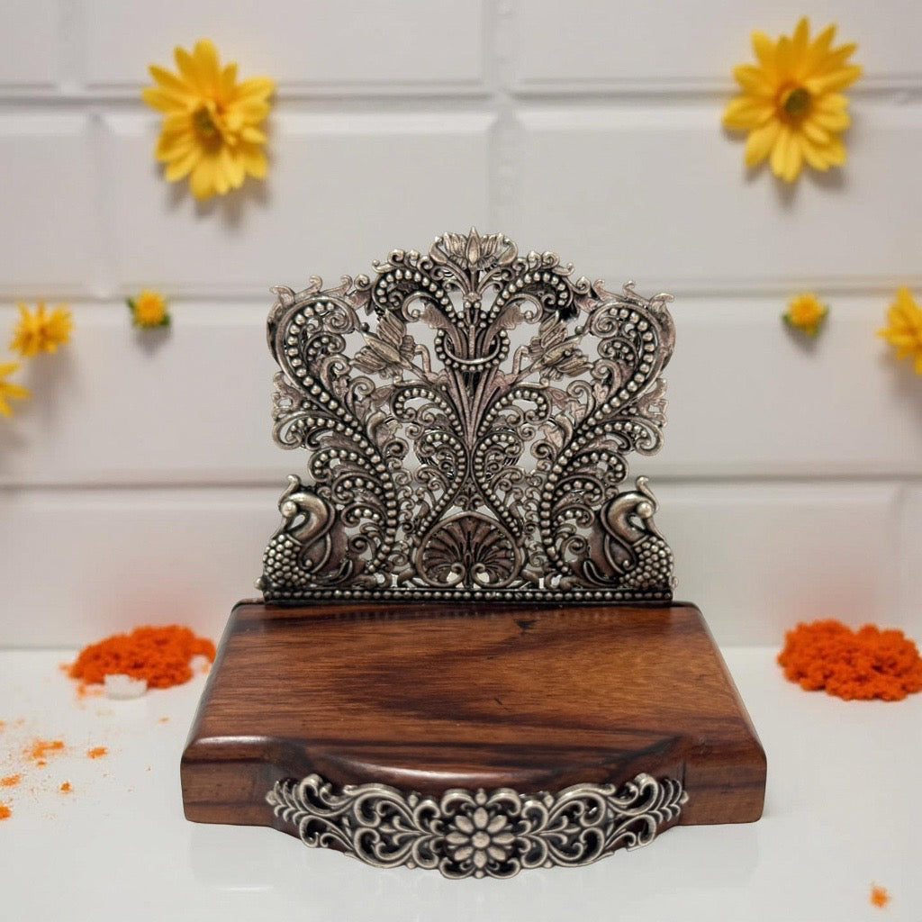 925 Silver Wooden Peedam-Asshan- 3 inches