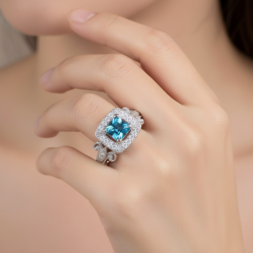 Silver Charlotte Ring