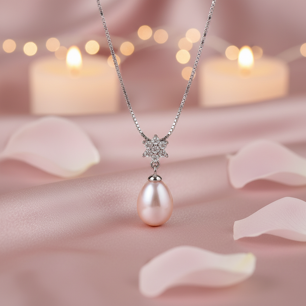 Silver Mckenzie Necklace