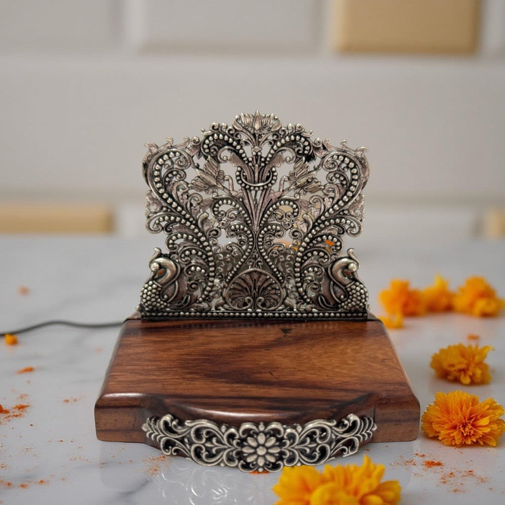 925 Silver Wooden Peedam-Asshan- 3 inches