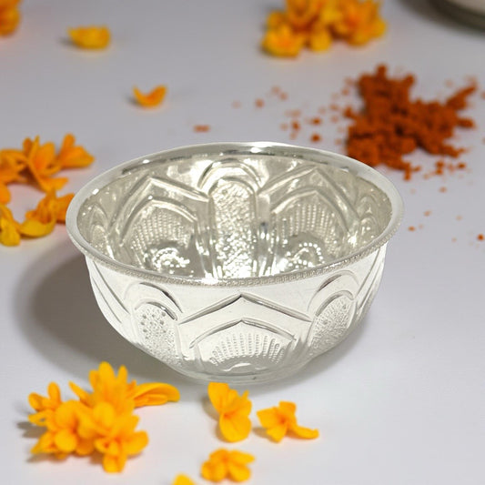 Hritha 925 Silver Nakash Bowl
