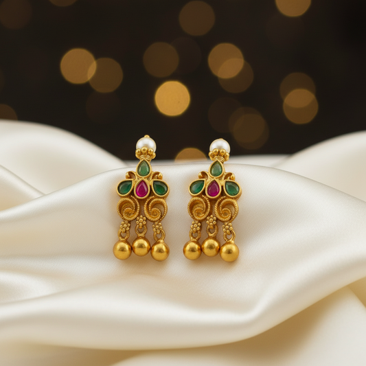 925 Silver Nidhi Earrings