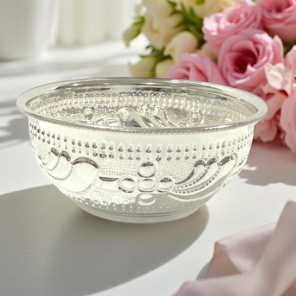kruti 925 Silver Nakash Bowl