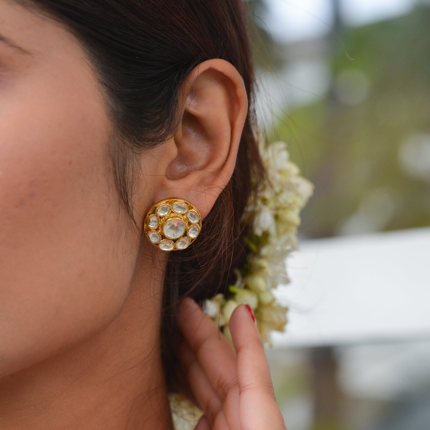 Anandini 925 Silver Earrings