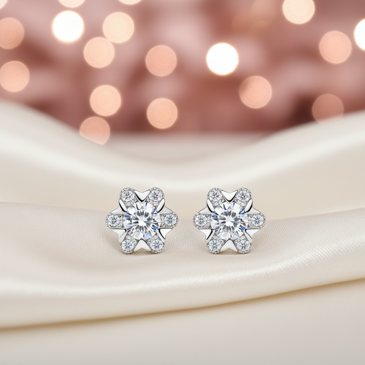 Silver Sofia Earrings