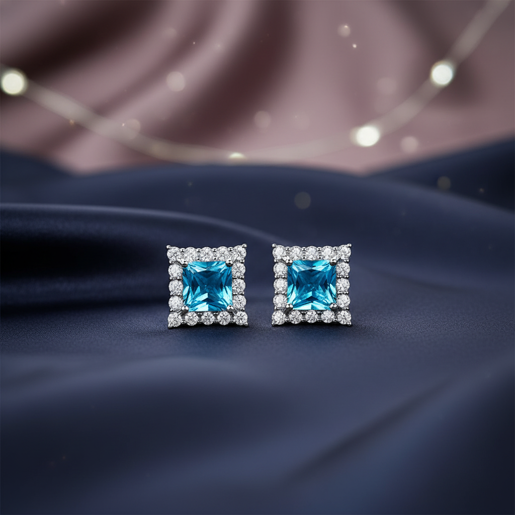 Silver Emma Earrings