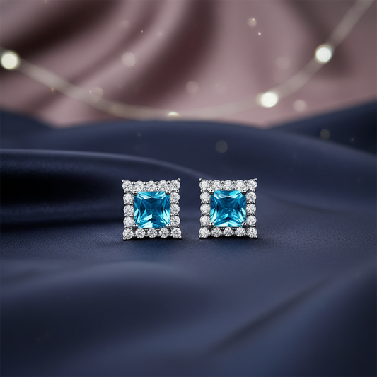 Silver Emma Earrings