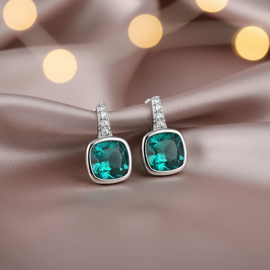 Silver Stella Earrings