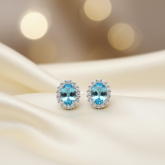Silver Caroline Earrings