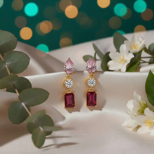 Silver Valentina Earrings