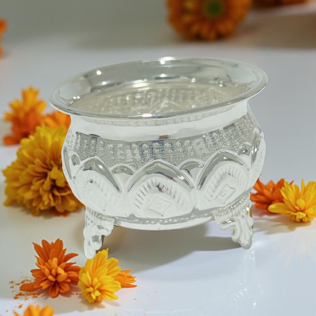 Arya 925 Silver Nakash Chandan Cup
