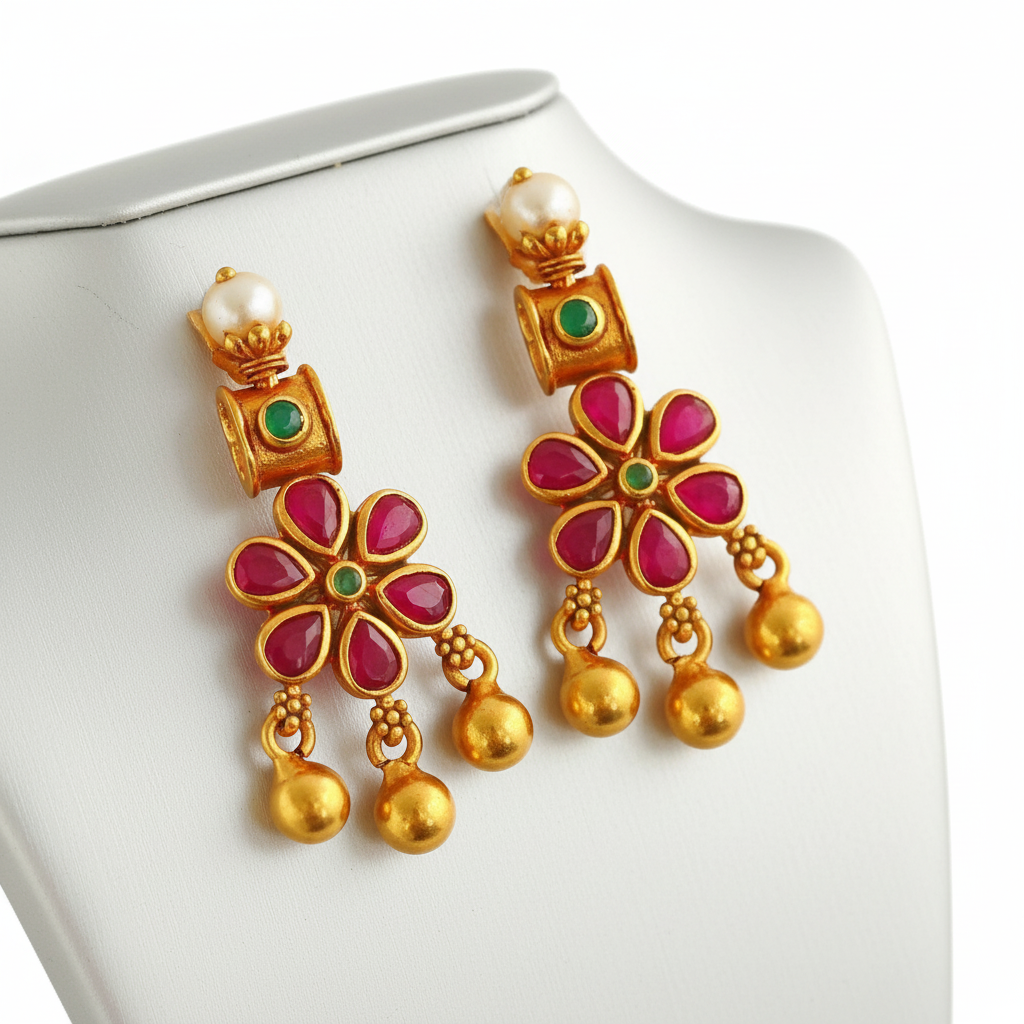 925 Silver Zoha Earrings