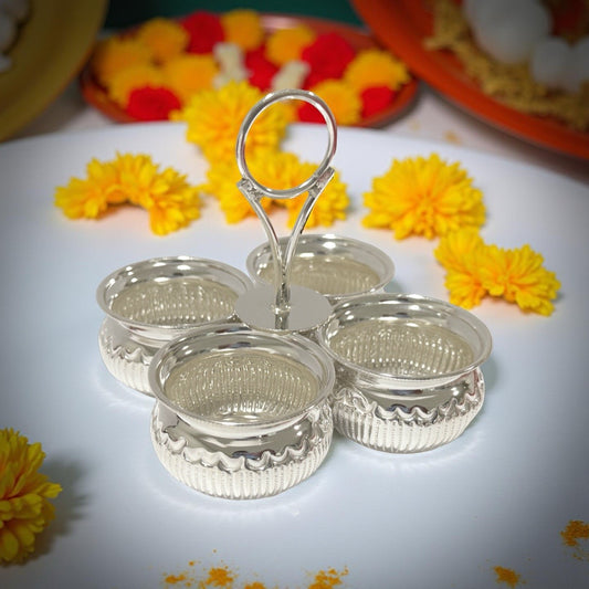 Neha 925 Silver 4 Cup Panchwala
