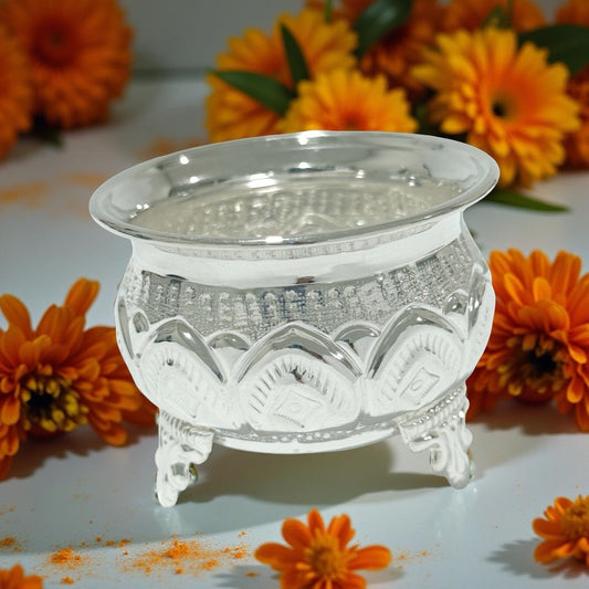 Arya 925 Silver Nakash Chandan Cup