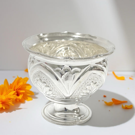 Vibha 925 Silver Nakash Chandan Cup