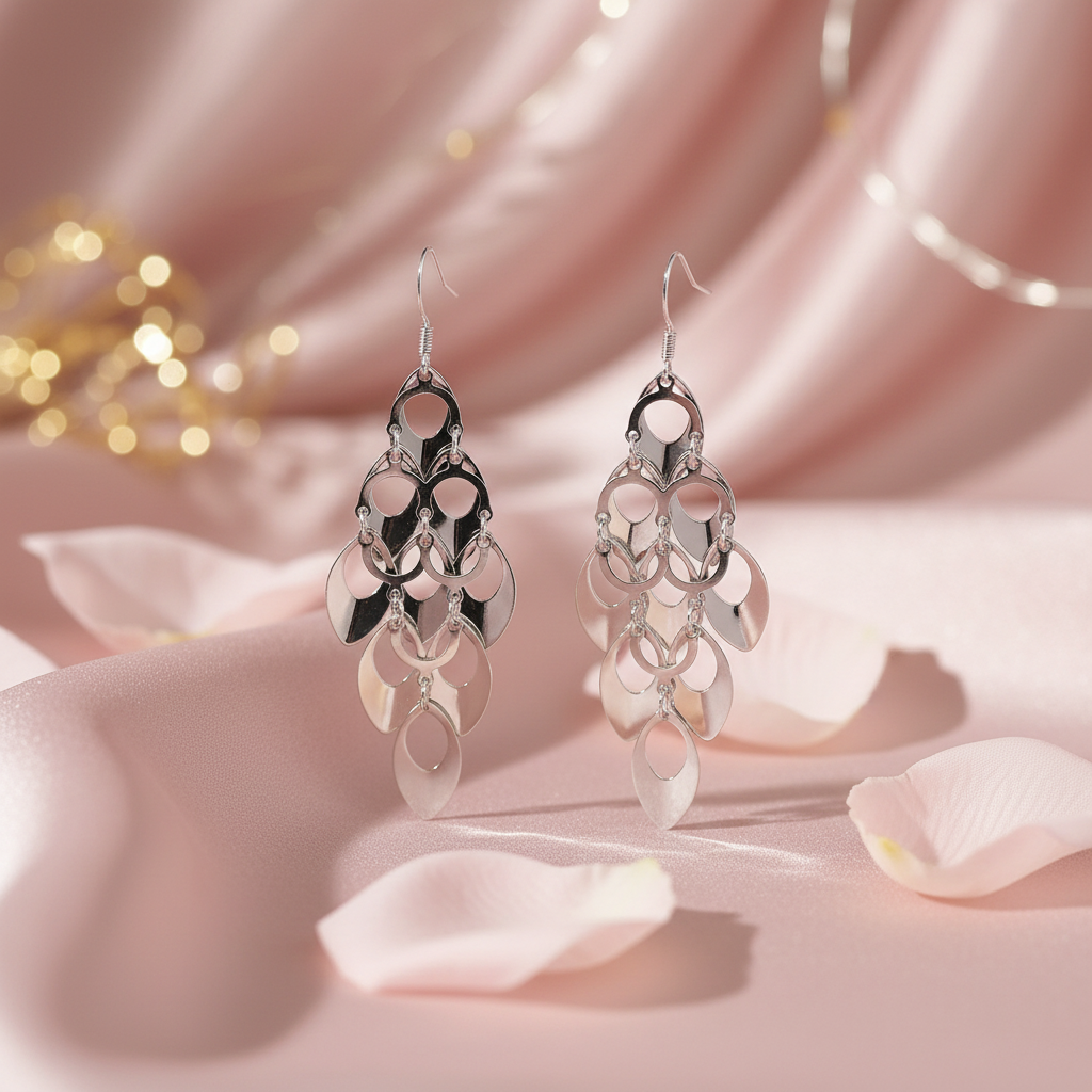 925 Sterling Silver Dangle Earrings