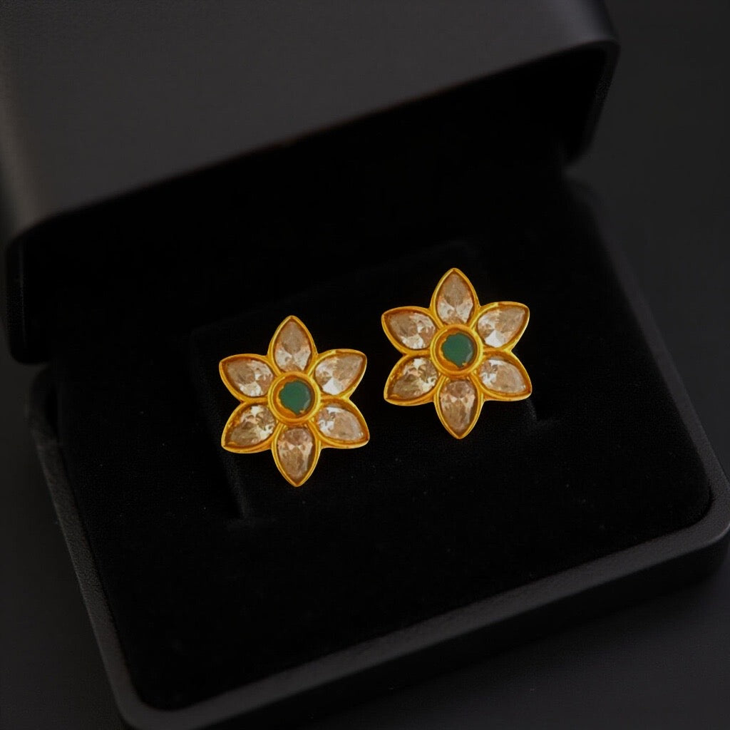 925 Silver Ruhi Earrings