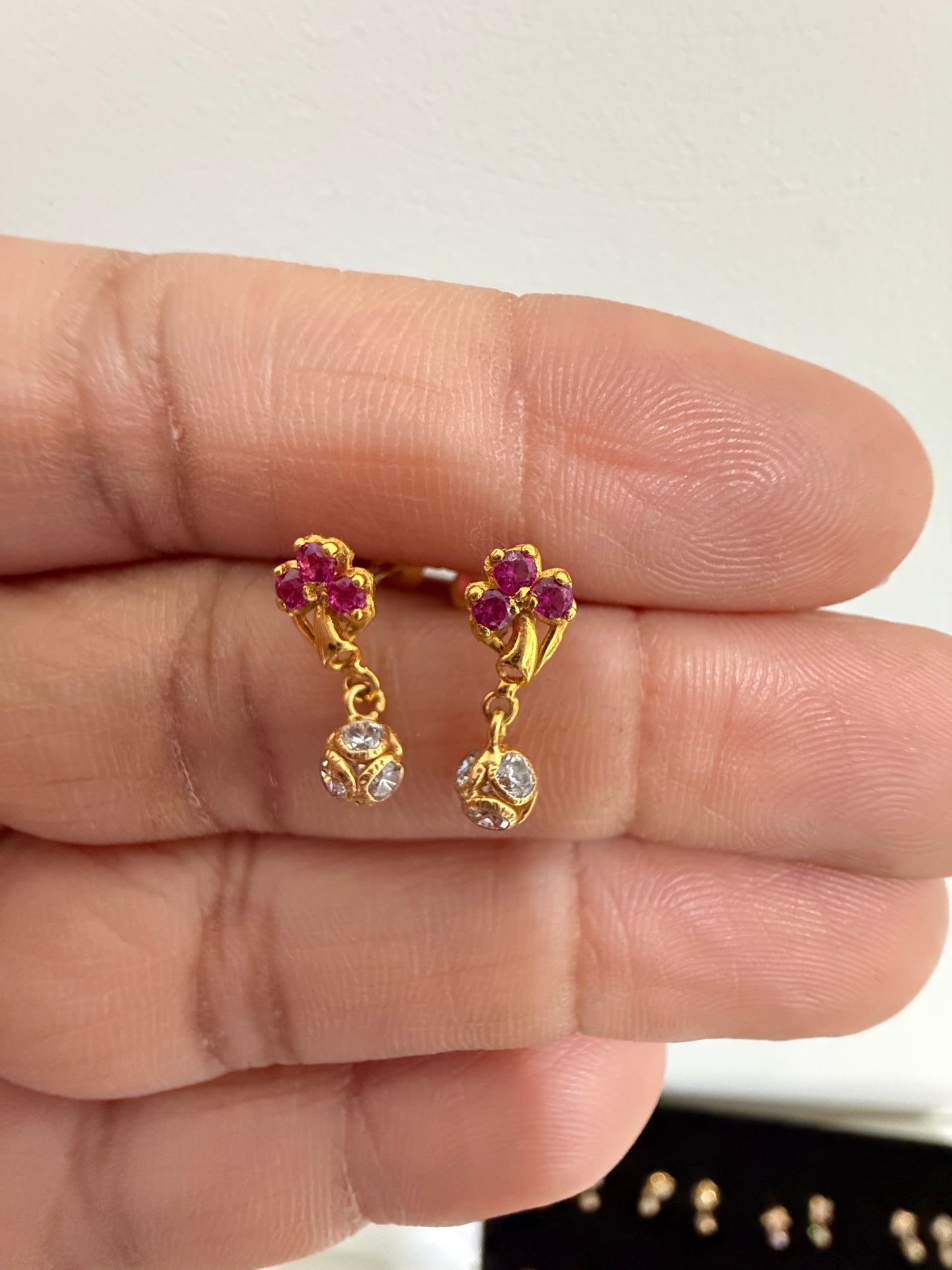 Aakesh 18KT Gold Drop Earrings