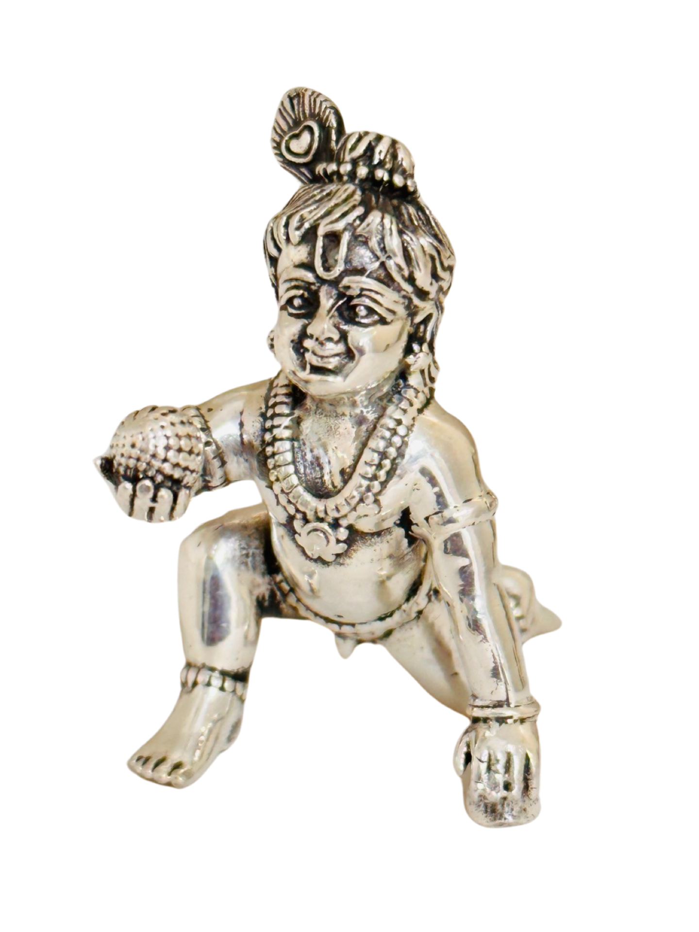 Antique Ladoo Krishna Idol
