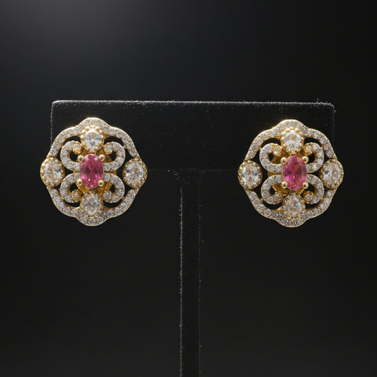 charulata Victorian Stud Earrings