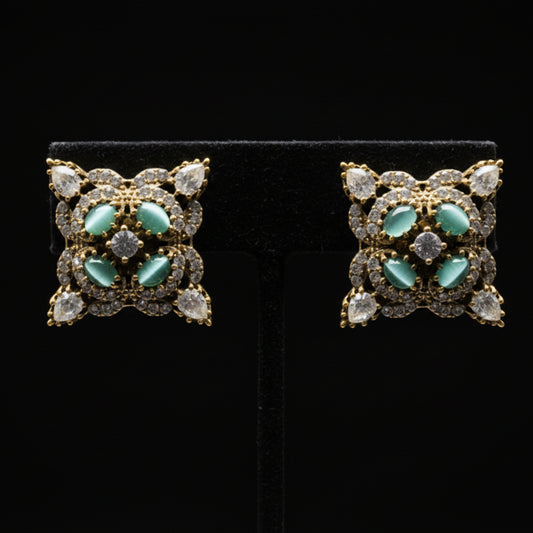 Inika  Victorian Stud Earrings
