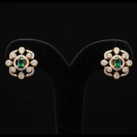 Inika  Victorian Stud Earrings