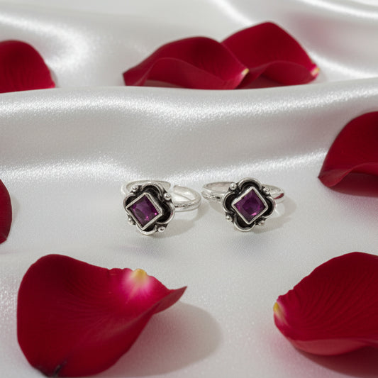 925 Antique Silver Manisha Toe rings