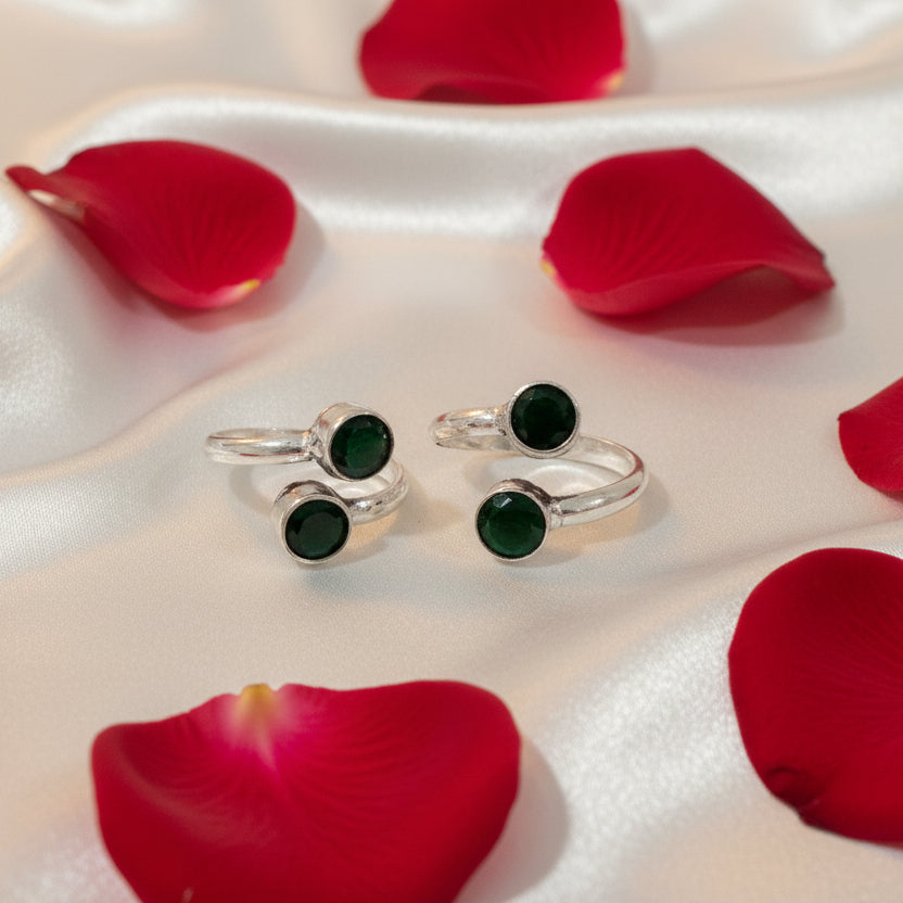 925 Antique Silver Ahana Toe rings