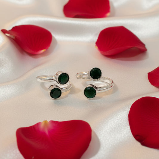 925 Antique Silver Ahana Toe rings