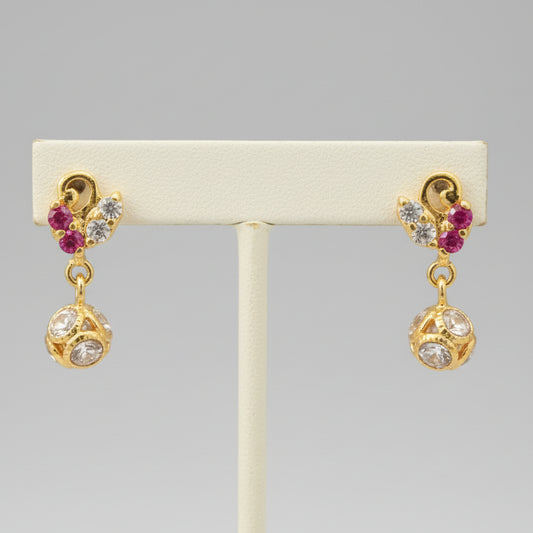 Aashish 18KT Gold Drop Earrings