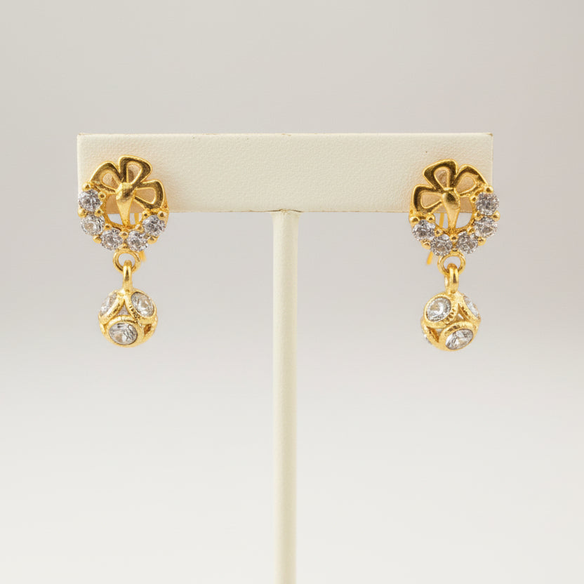 Aashank 18KT Gold Drop Earrings