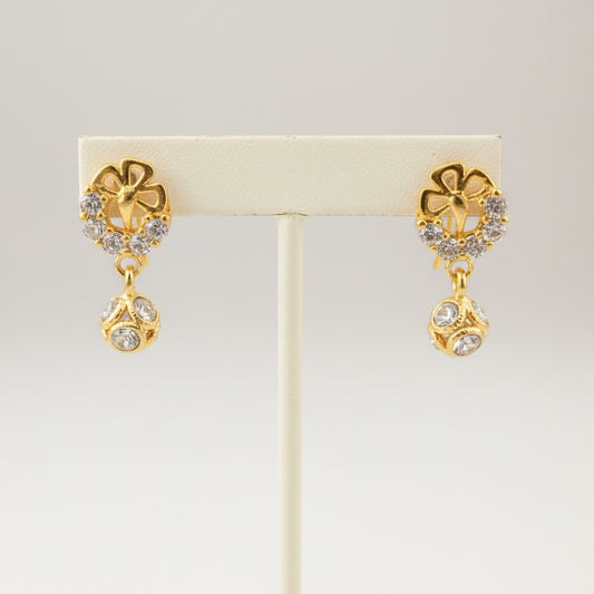 Aashank 18KT Gold Drop Earrings