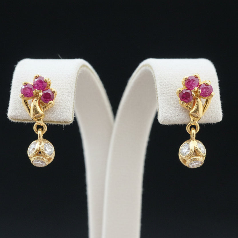 Aakesh 18KT Gold Drop Earrings