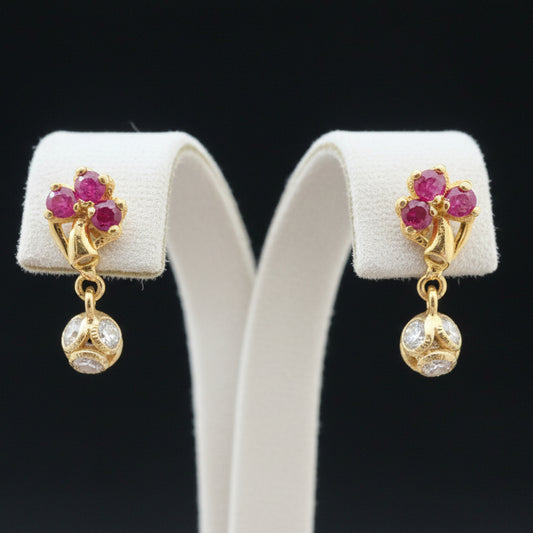 Aakesh 18KT Gold Drop Earrings