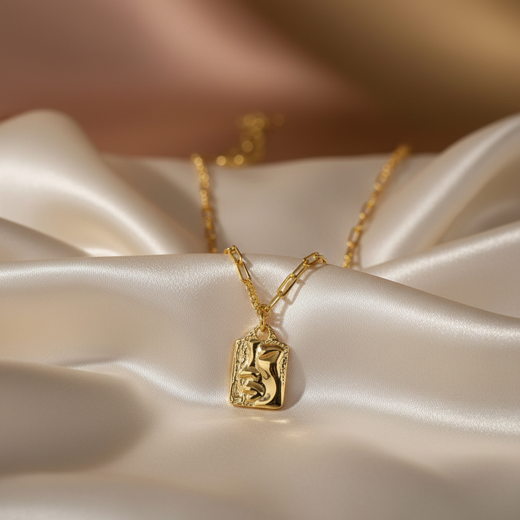 Gold Plated Silver Very Me Necklace