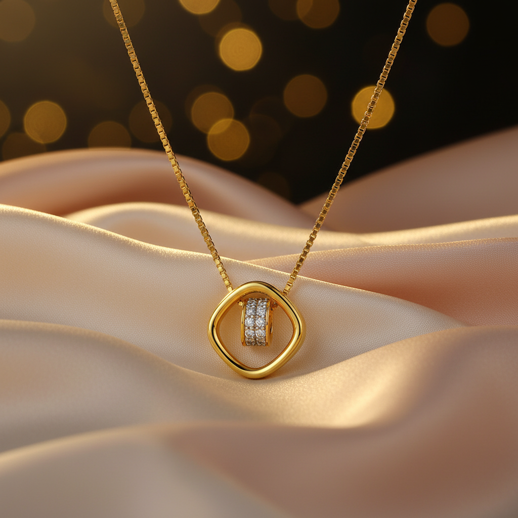 Silver Eliana Necklace