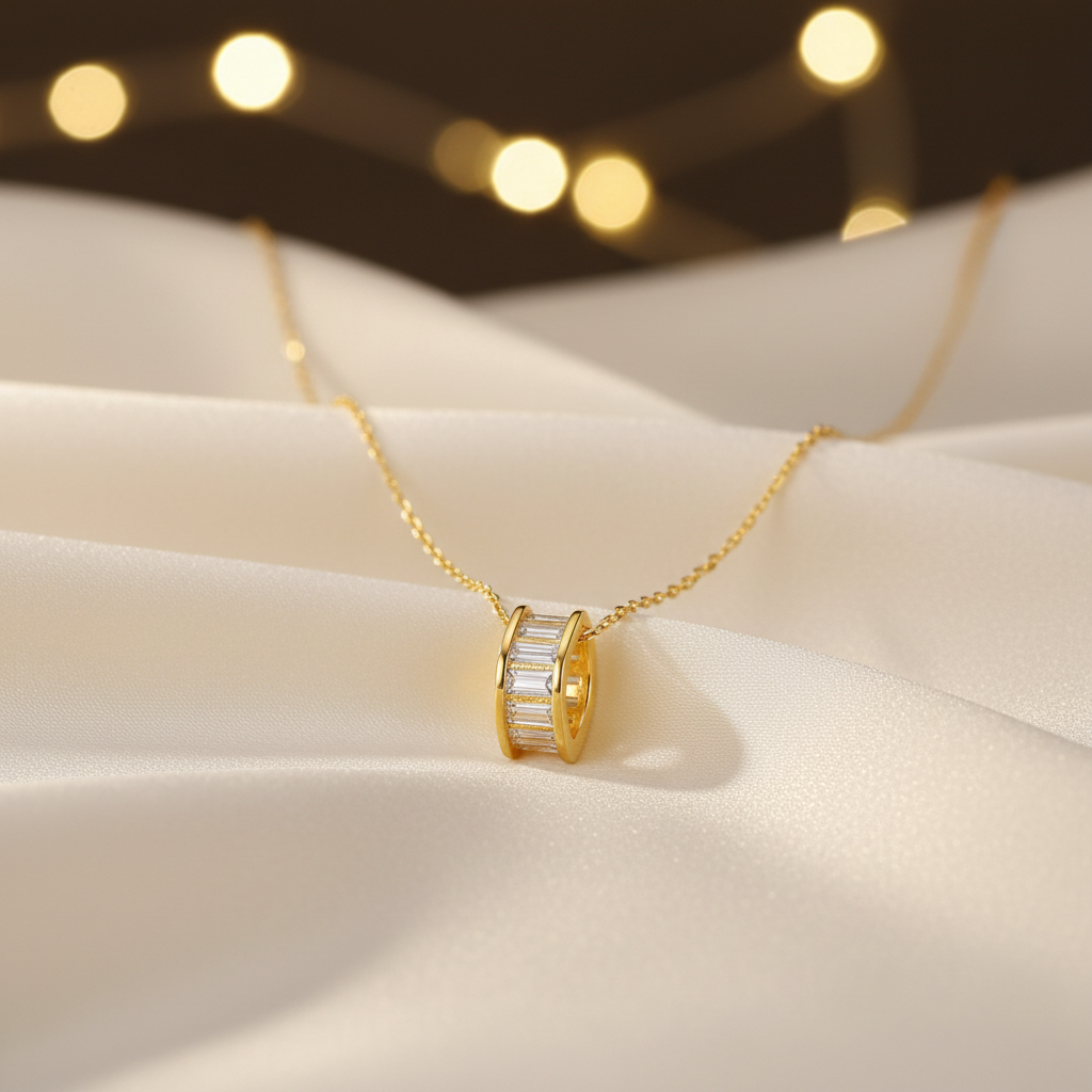 Silver Kennedy Necklace