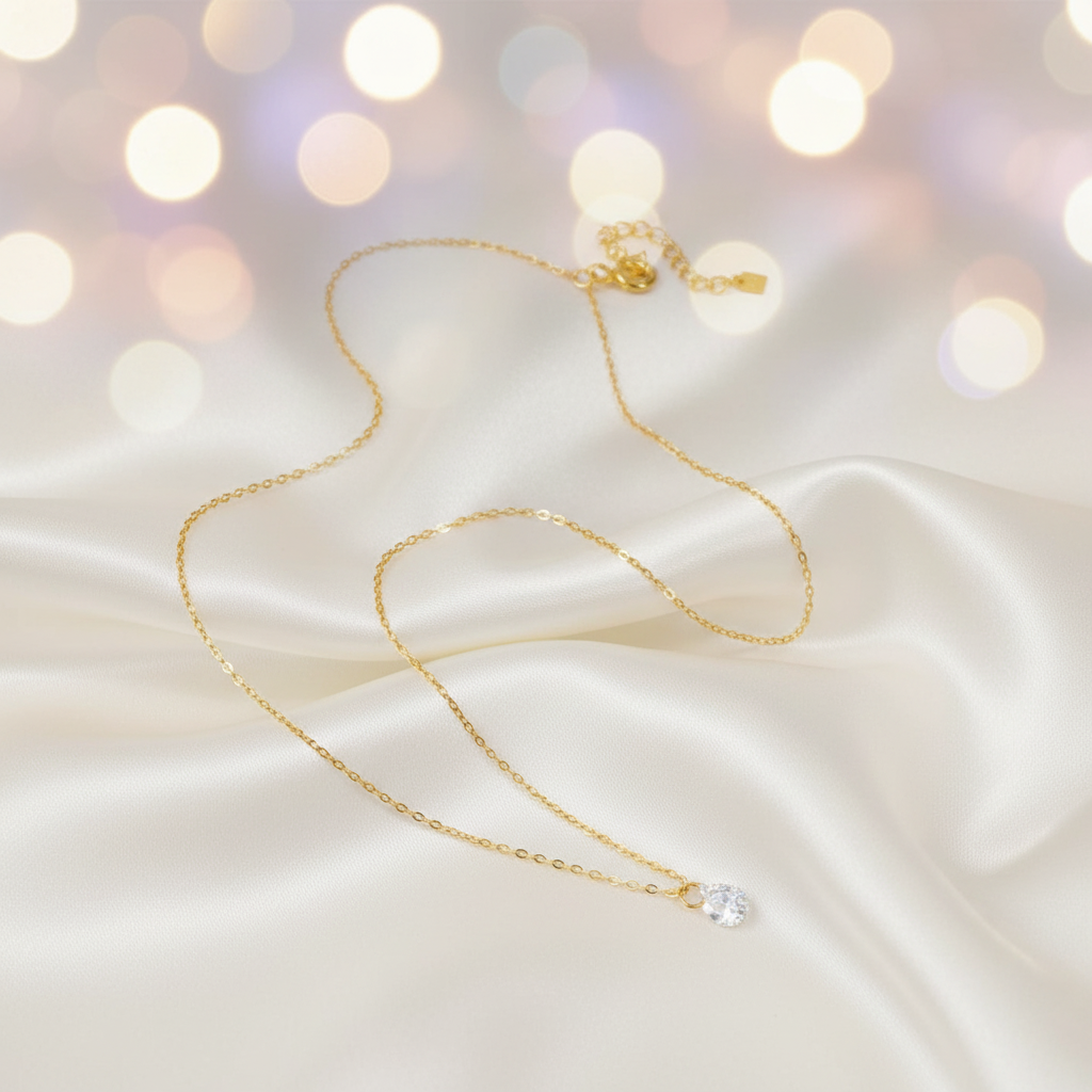 Deepa 925 Silver Necklace