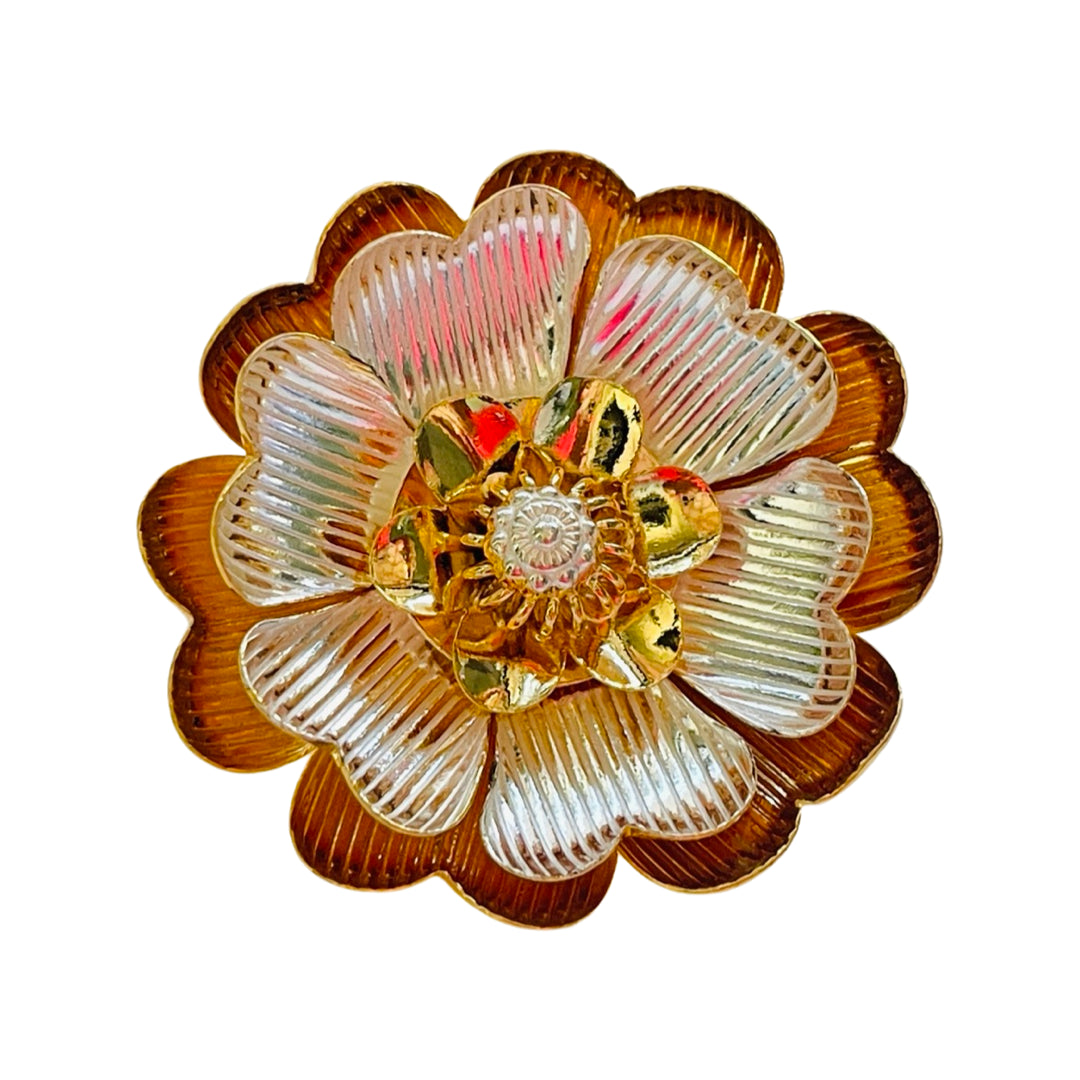 Silver Marigold Flower
