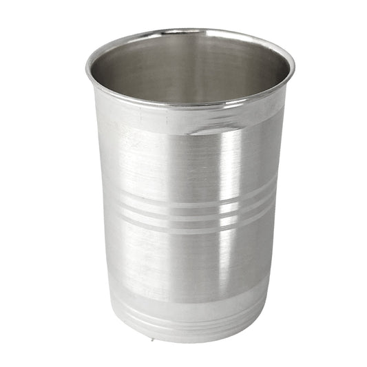 Silver Tumbler With Flat  Base M3
