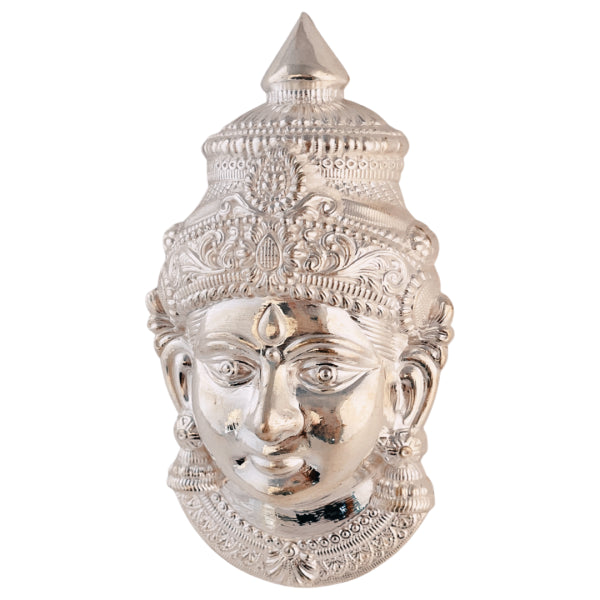 Silver Plain Varalakshmi Face